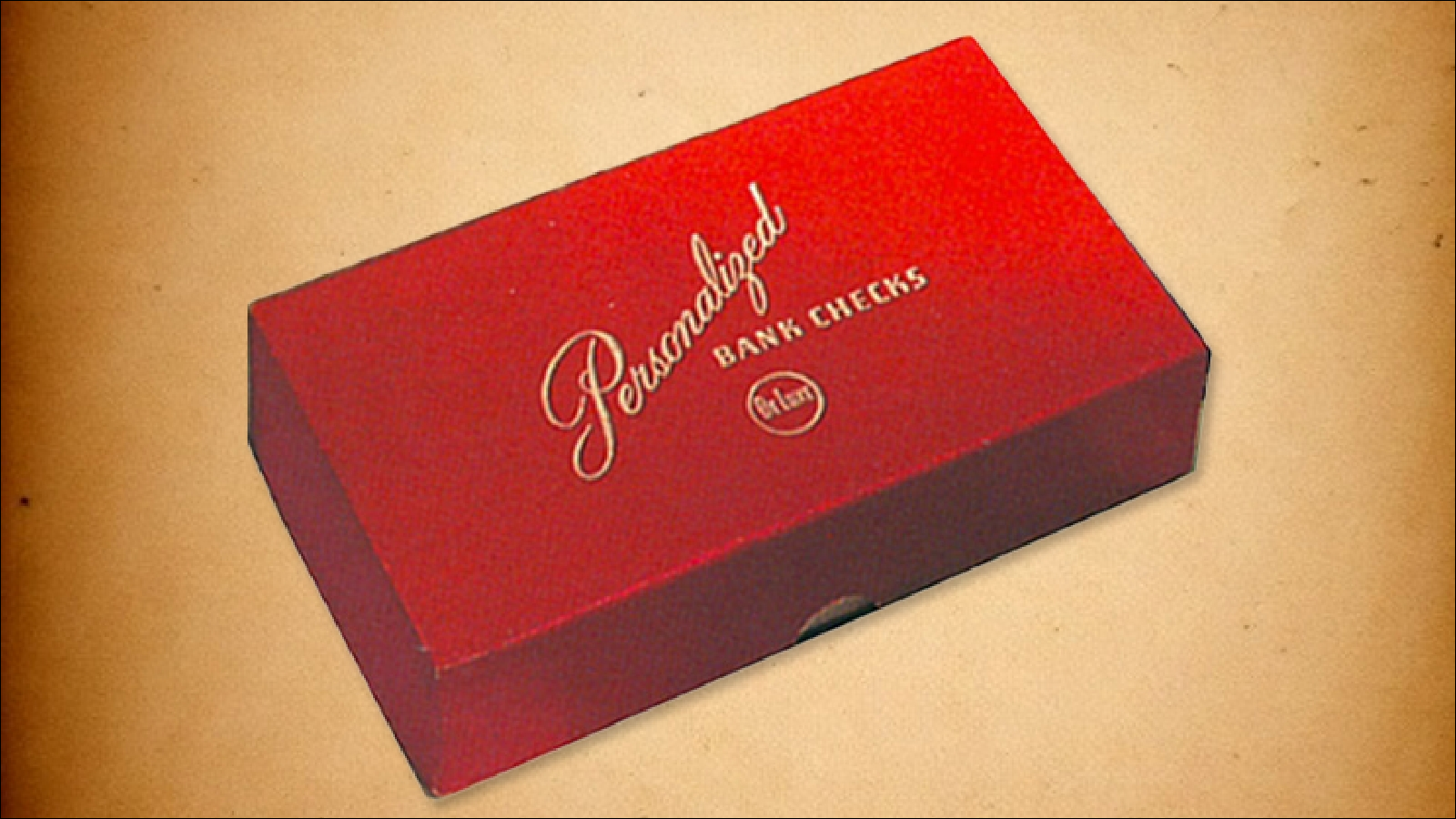 A vintage Deluxe check box