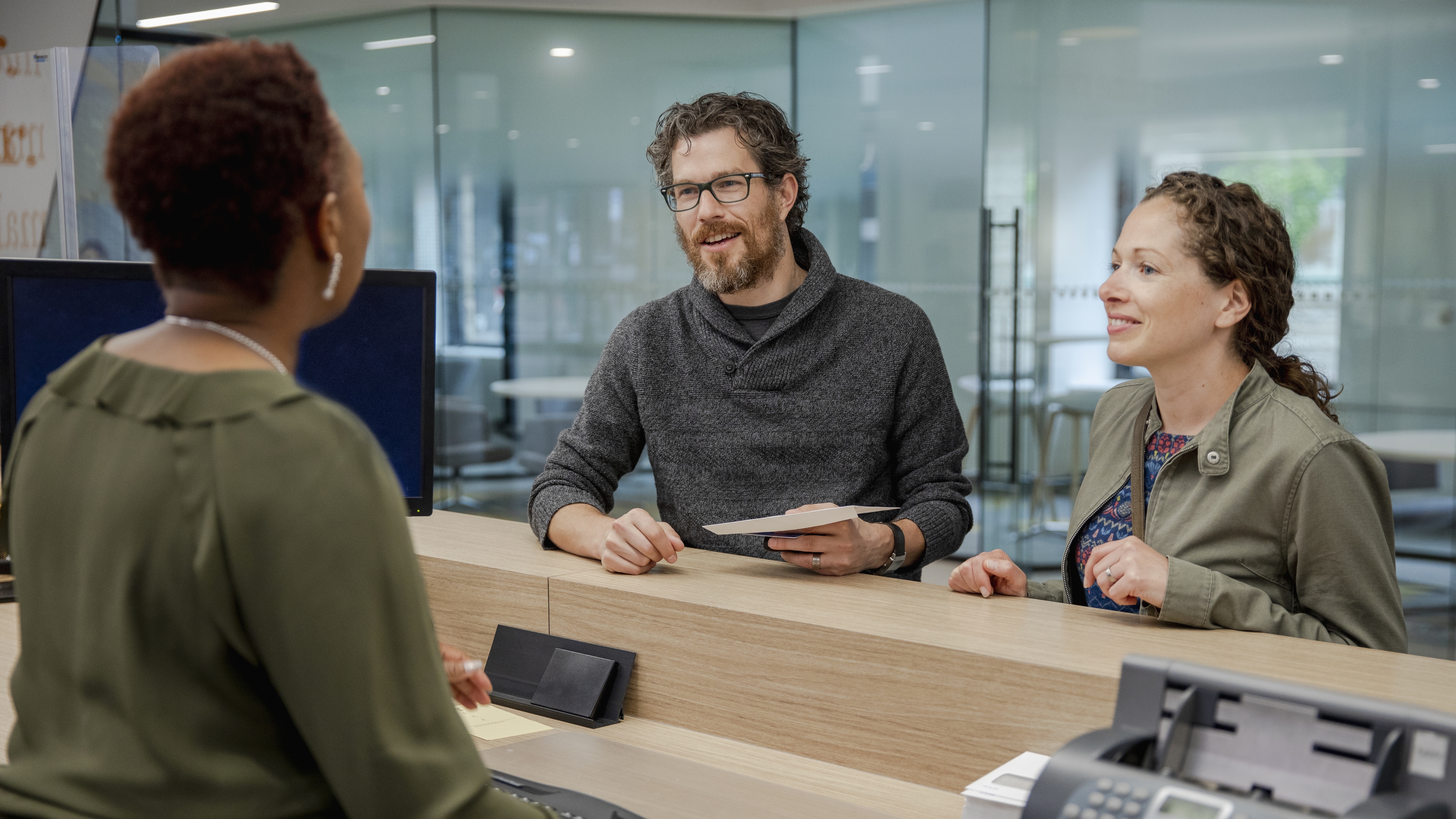 people discussing marketing for financial institutions